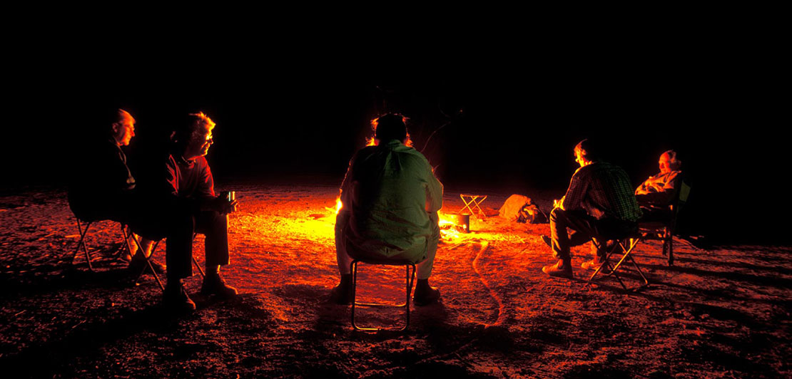 Simpson Desert Campfire